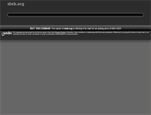 Tablet Screenshot of dieb.org